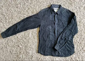 WHITE MOUNTAINEERING M 긴팔 셔츠 포켓 비침 있음