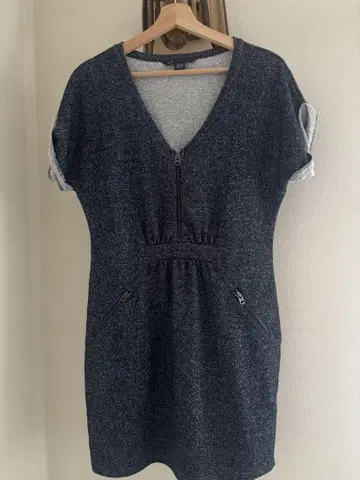 ARMANI EXCHANGE 반팔 원피스 V넥