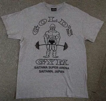 GOLD GYM 티셔츠 M 사이타마 슈퍼 아레나 골드짐 한정판