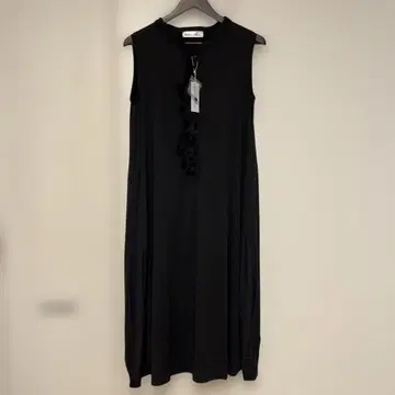 Kawai Okada 프론트 프릴 코쿤 원피스