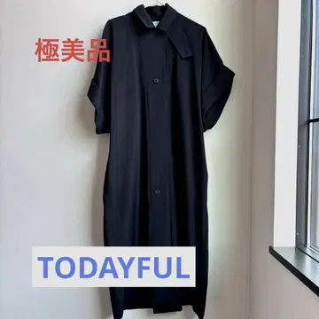 TODAYFUL 하프 슬리브 코쿤 코트 36 새상품급 즉시 구매 가능