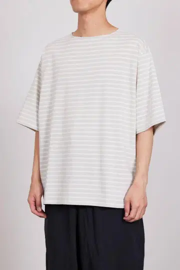새상품 marka 25SS 보더 30/1 세트 바스크 셔츠