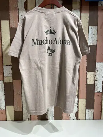 MUCHO ALOHA 티셔츠 핑크 XL 사이즈 MAT-003
