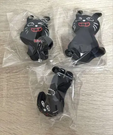 키요 고양이 마스코트 키링 컬렉션 3개 세트