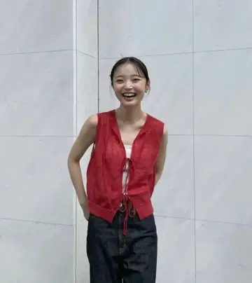 W FACE SHEER RIBBON KNIT TOPS 클라네
