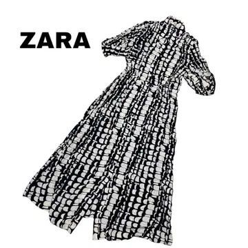 ZARA 자라 올 패턴 원피스 롱