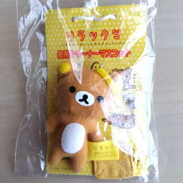 초기 리락쿠마 핸드폰 클리너 마스코트 스트랩 약 7cm