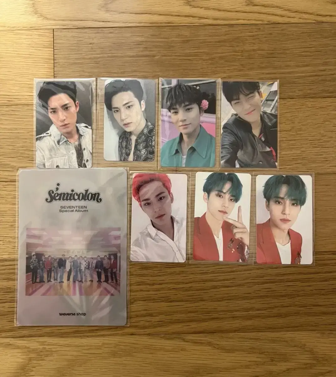 세븐틴 민규 헹가래 유어초이스 아타카 이즈위 럭드 디비디 포카