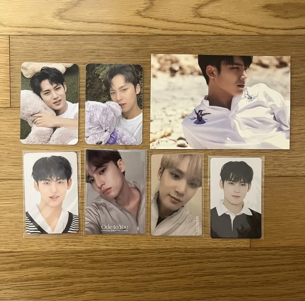 세븐틴 민규 오드콘 오드투유 언오드 일본 콘서트 hmv 24h 시계 포카