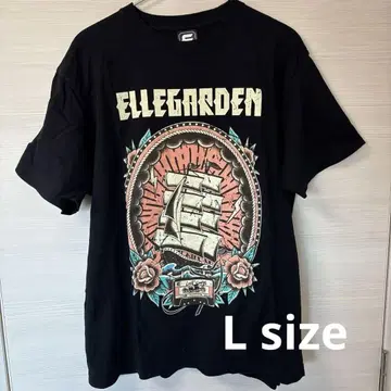 ELLEGARDEN 블랙 티셔츠