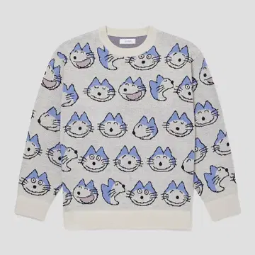 graniph 11마리의 고양이 스웨터(M)
