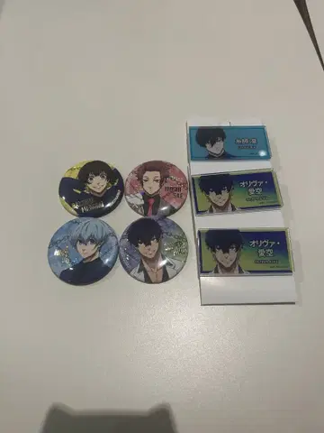 블루 락 전 캔뱃지 네임 배지