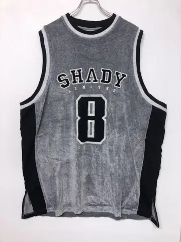 SHADY ltd 에미넴 올드 00s 구제 의류 벨루어 유니폼 셔츠