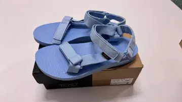Teva 라이트 블루 스포츠 샌들 23cm