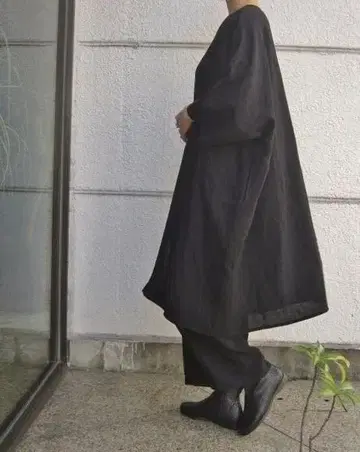 여름 아이템 * 요건 레일 린넨 수축 * 롱 겉옷 튜닉 * 바바구리
