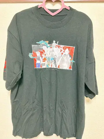 Eve Culture 아트 프린트 티셔츠 블랙