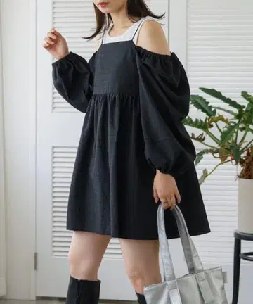 Kastane 자카드 미니 원피스