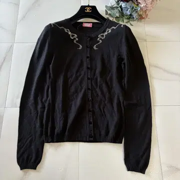 BLUGIRL BLUMARINE 비쥬 스와로브스키 니트 가디건