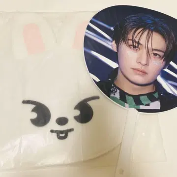 Stray Kids 리노 Leebit 부채 부채 커버 세트 에코파