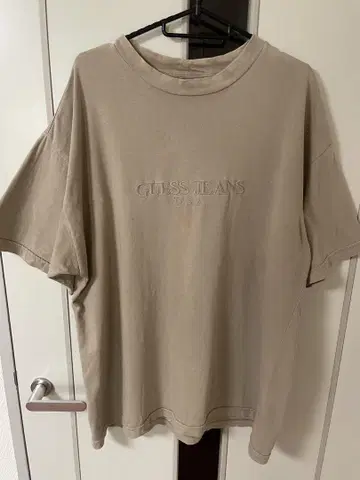 USA제 GUESS 게스 티셔츠 90s 자수 로고