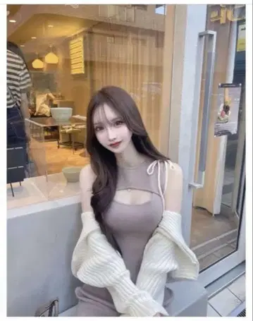 루미뇽 슬리브리스 원피스