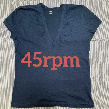 45rpm 티셔츠 티셔츠 여성용