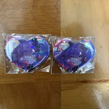 프로세카 하트 캔뱃지 아사히나 마후유 마후유 2개 세트