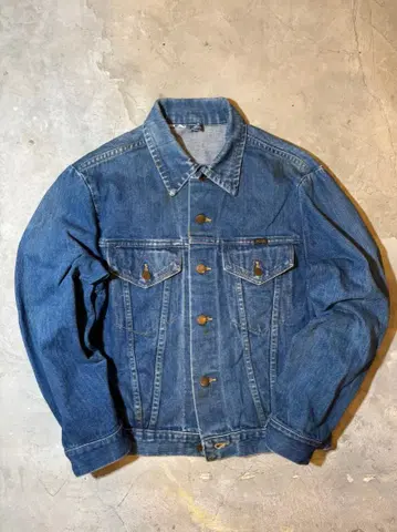 70s Wrangler 데님 자켓 42 블랙 택 전반기
