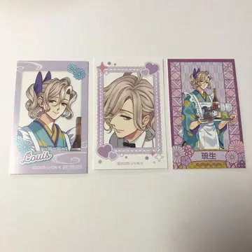 BROTHERS CONFLICT 혜택 포토 카드 브라콘 아사히나 루오