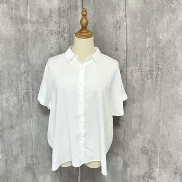 유니클로 레이온 블라우스 심플 예쁜 고급스러운 오피스 비즈니스