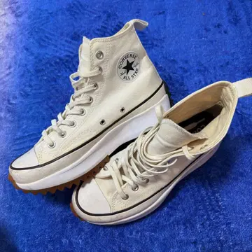 컨버스 RUN STAR HIKE HI WHITE
