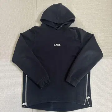 BALR. 블랙 후드티 M