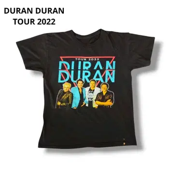 DURAN DURAN 밴딩 티셔츠 블랙