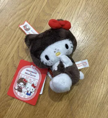 헬로키티 몬치치 봉제 인형 키링 SS 키체인