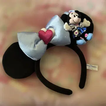 미니 마우스 리본 포함 머리띠