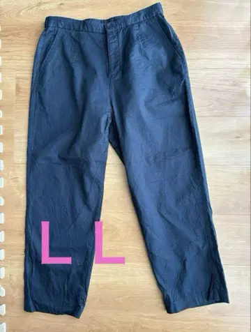 네이비 LL 사이즈 치노 팬츠