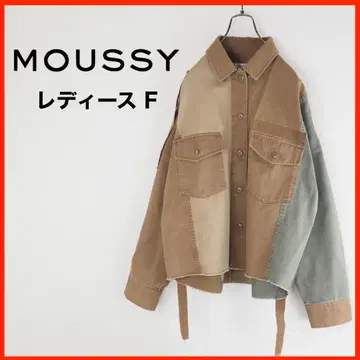 A3358*MOUSSY*밀리터리 셔츠*F*브라운 계열*카키