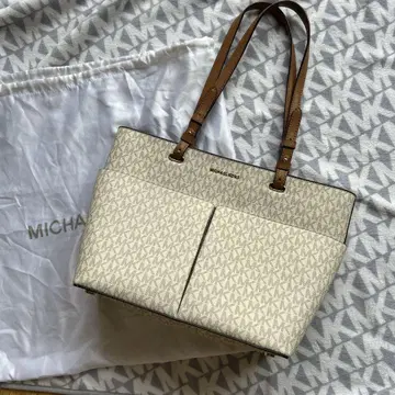 Michael Kors 숄더백 베이지 MK 올 패턴