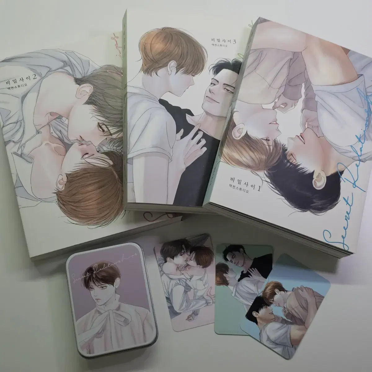 The Secret Relationship Season 1 Volumes 1-3 + Tin Case