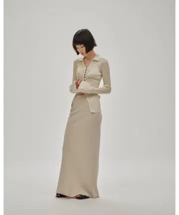 TODAYFUL Backsatin Pencil Skirt 아이보리 36