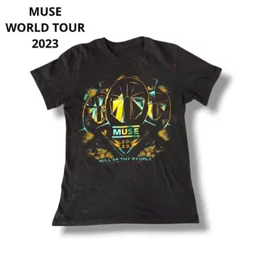 MUSE 밴딩 티셔츠 블랙