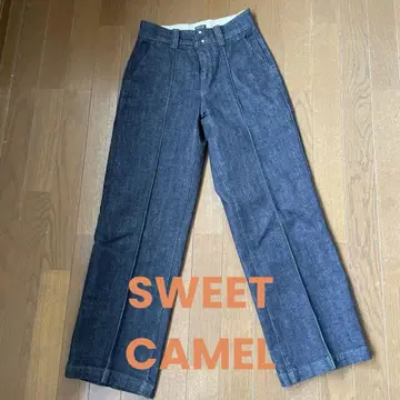Sweet amel 스트레이트 데님 깔끔한 스타일