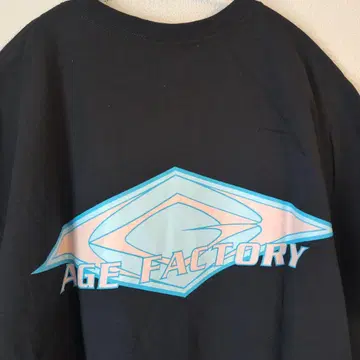 AGE FACTORY 블랙 티셔츠 XL 2020