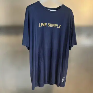 파타고니아 LIVE SIMPLY 오가닉 코튼 티셔츠