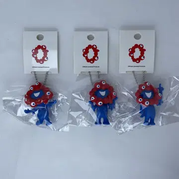 마쿠마쿠 PVC 마스코트 키링 3종 세트 만박