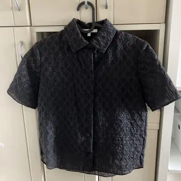 CARVEN 블랙 셔츠