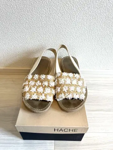 GALERIE VIE 플랫 샌들 37 HACHE