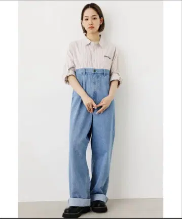 미사용 데님 살로펫
