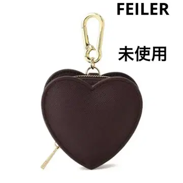 미사용 페이러 FEILER 하트형 백 참