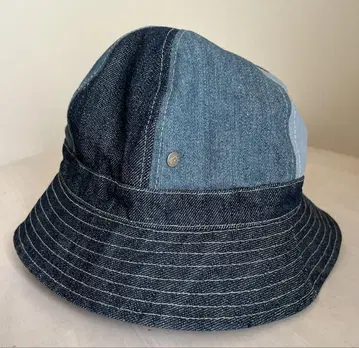 PaulSmith 데님 패치워크 버킷 햇